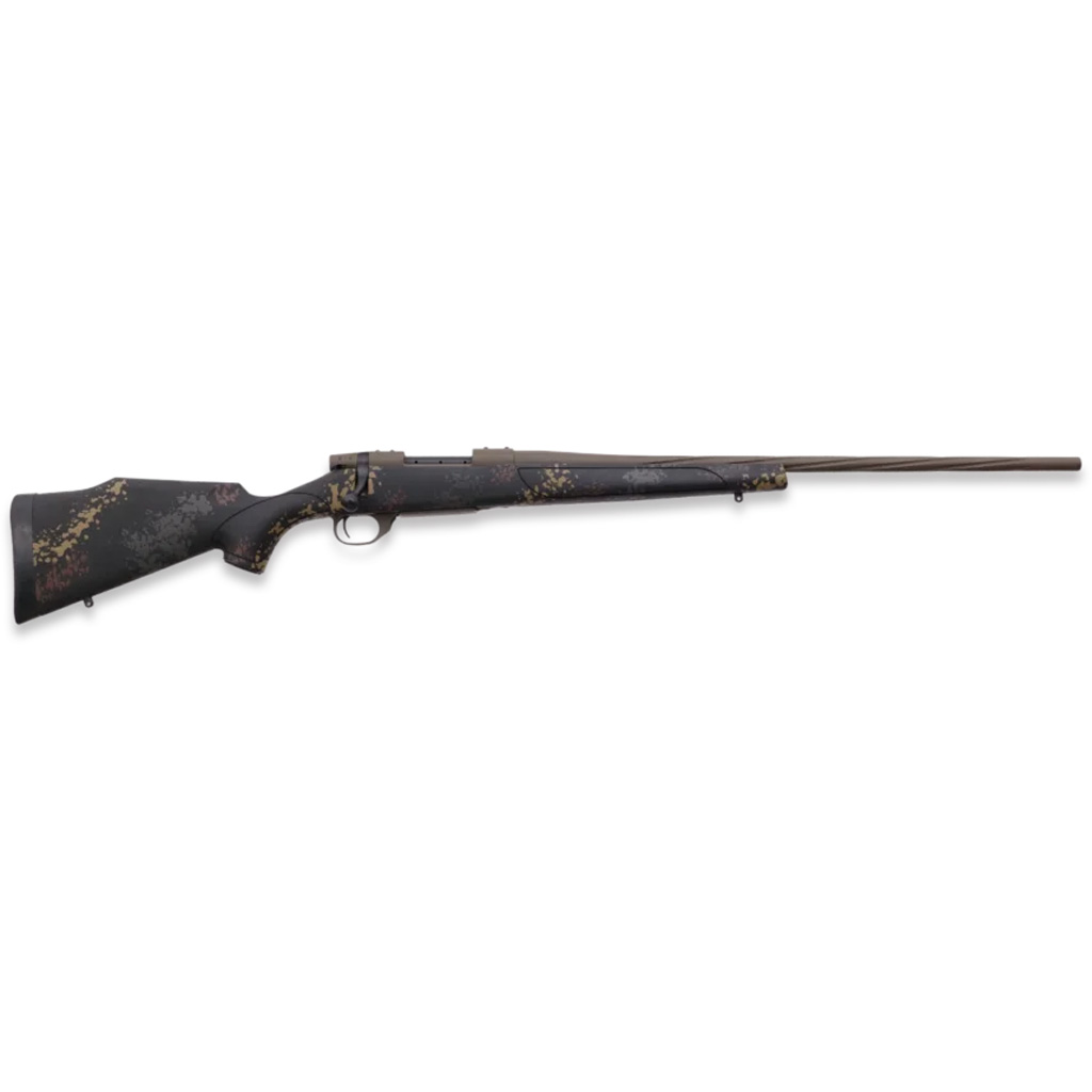 Weatherby Vanguard Talus Rifle 300 Wby Mag 26 In. Black And Camo Fluted 3 Rd.