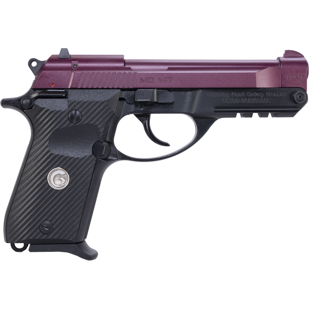 741566906039 Eaa Girsan Mc14t Solution Tipup Pistol 380 Acp 3.8 In. Cherry Slide 13 Rd.