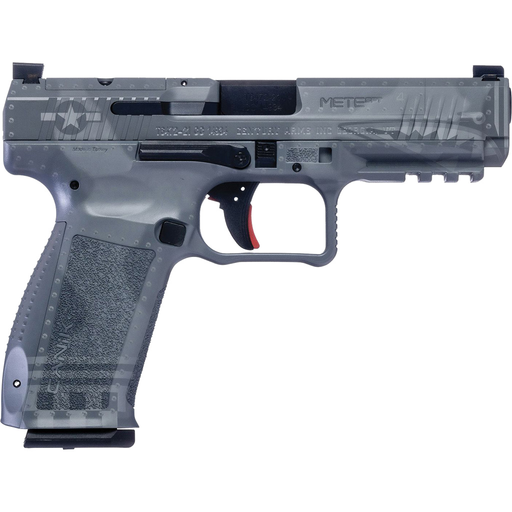 Canik Mete Sft Creations Pistol 9mm 4.46 In. Light Grey Bomber 18 Rd.