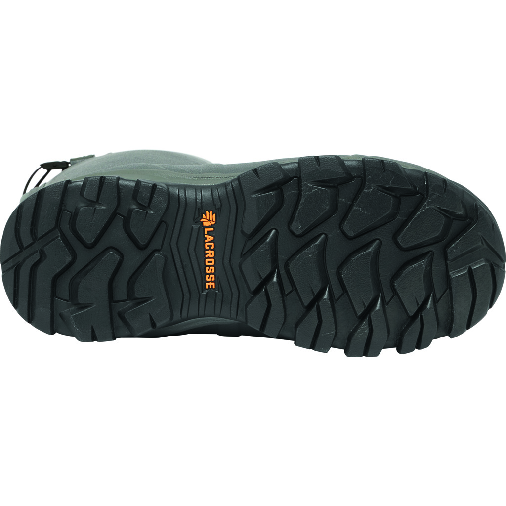 Lacrosse Alphaburly Pro Boots 1600g Grey Sky 12 Shoes, Boots