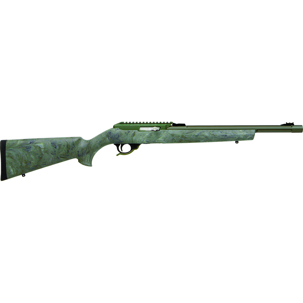 879971008304 Tactical Solutions X-ring Vr Rifle 22 Lr 16.5 In. Ghillie Green Hogue Stock/odbarrel