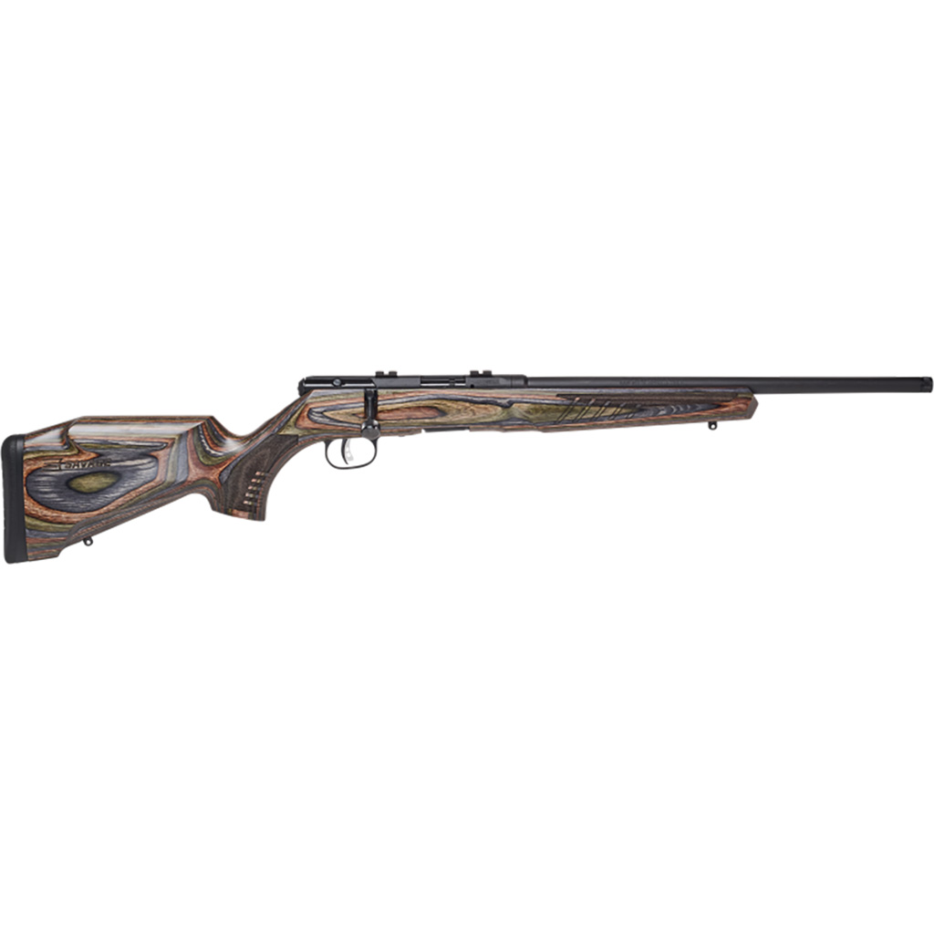 Savage B17 Bns-sr Rifle 17 Hmr 18 In. Forest Green Wood Laminate Rh