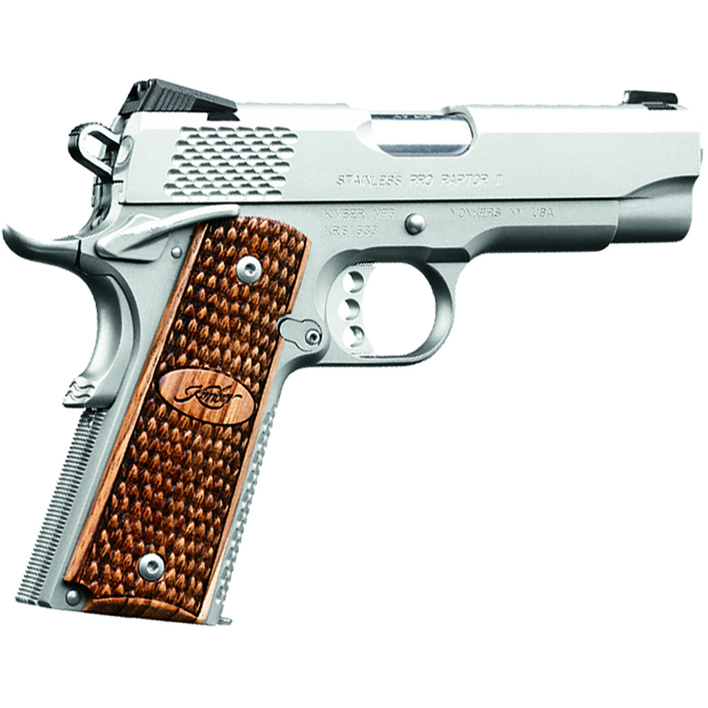 Kimber Pro Raptor Ii Pistol 45 Acp 4 In. Stainless 8+1 Rd. - Semi Auto ...