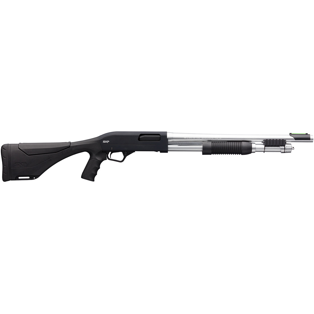 048702007361 Winchester Sxp Shadow Marine Defender Shotgun 20 Ga. 18 In. Black/stainless 3 In. W/ Pistol Grip
