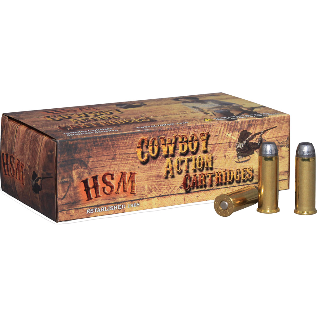 837306002229 Hsm Cowboy Action Rifle Ammunition 45-70 Govt. 405gr. Rnfp Cowboy 20 Rd.