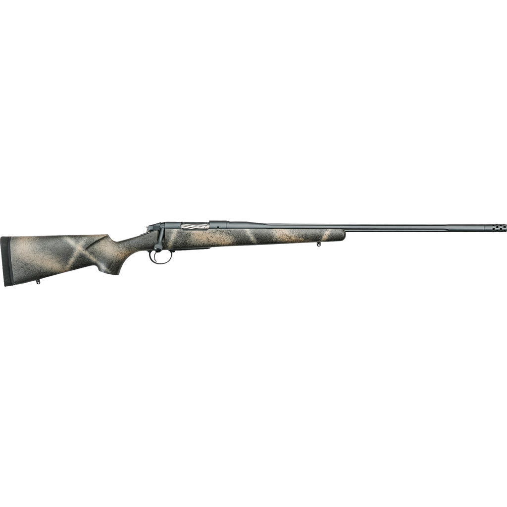 Bergara Premier Highlander Rifle 308 Win. 20 In. Woodland Camo Rh
