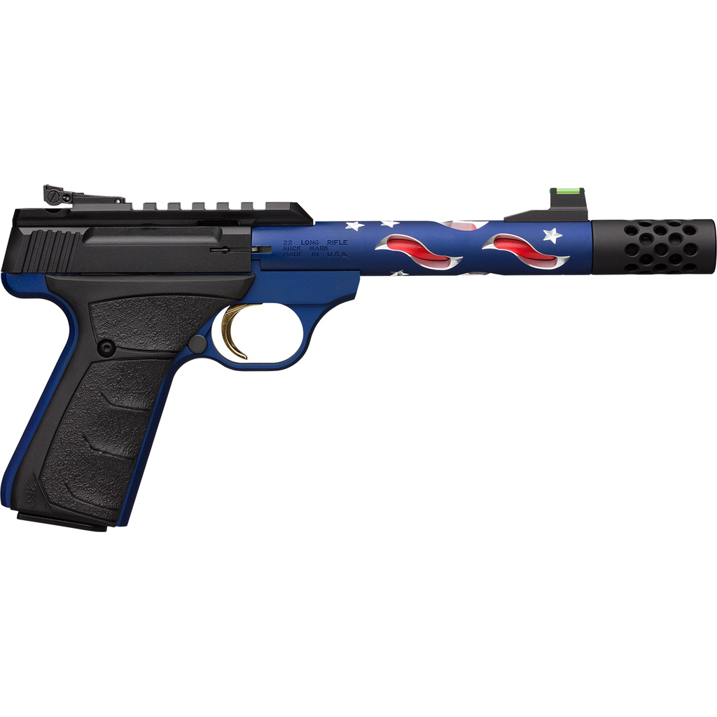 023614850908 Browning Buck Mark Plus Vision Americana Pistol 22 Lr Americana 5.9 In. 10+1 Rd. Supressor Ready