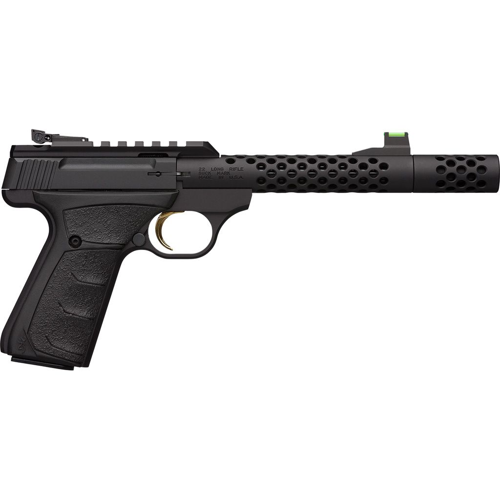023614850922 Browning Buck Mark Plus Vision/round Pistol 22 Lr Black 5.9 In. 10+1 Rd. Supressor Ready
