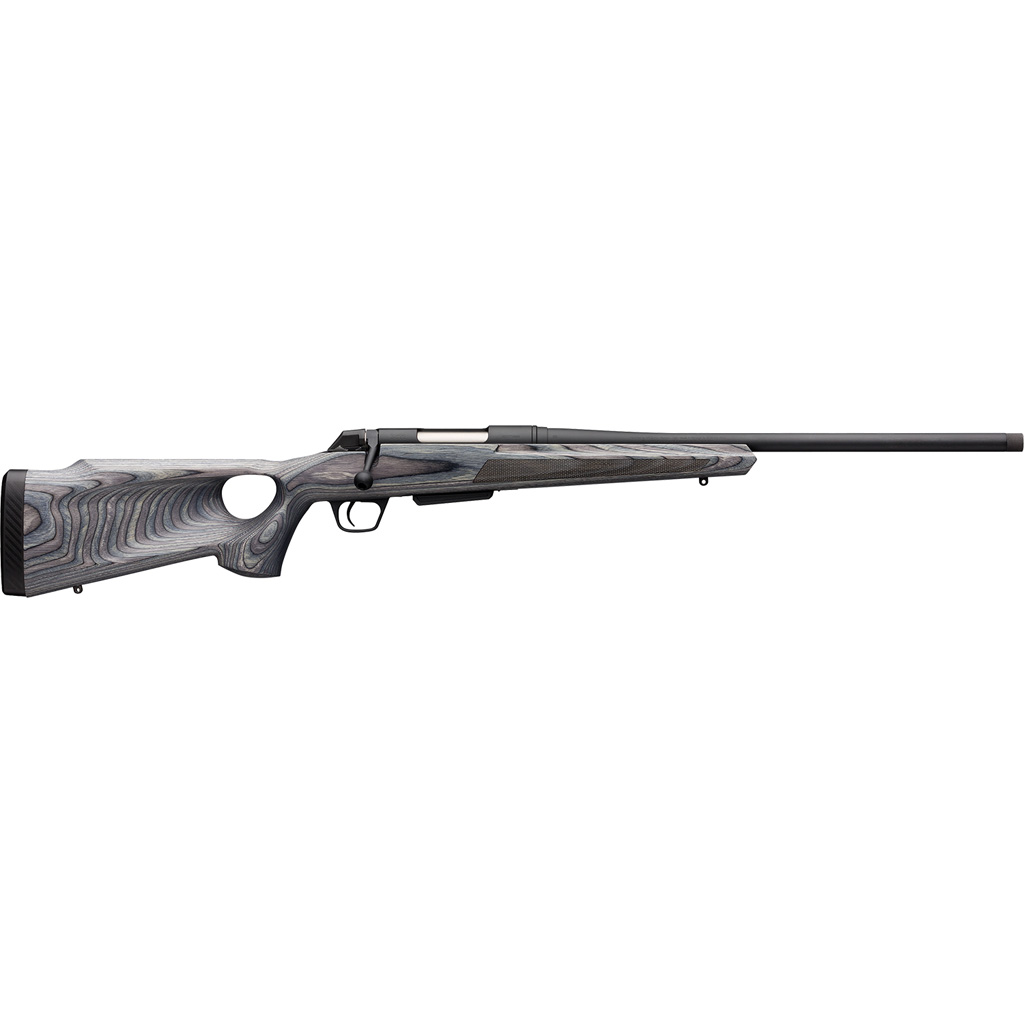 048702020926 Winchester Xpr Thumbhole Varmint Rifle 6.5 Prc 24 In. Black/grey Laminate Rh Sr