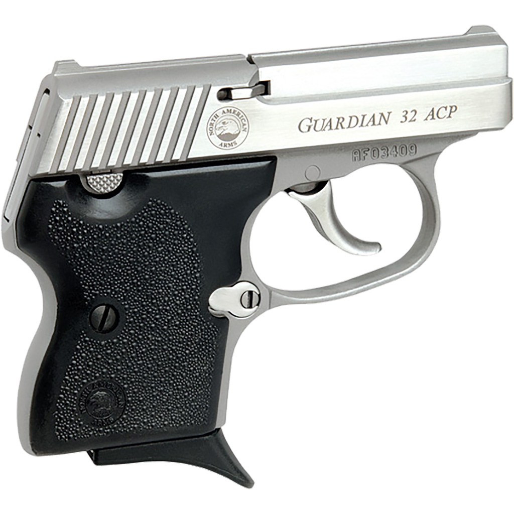 Naa Guardian Pistol 32 Acp Stainless/black 2.19 In. 6+1 Rd. W/ Ils