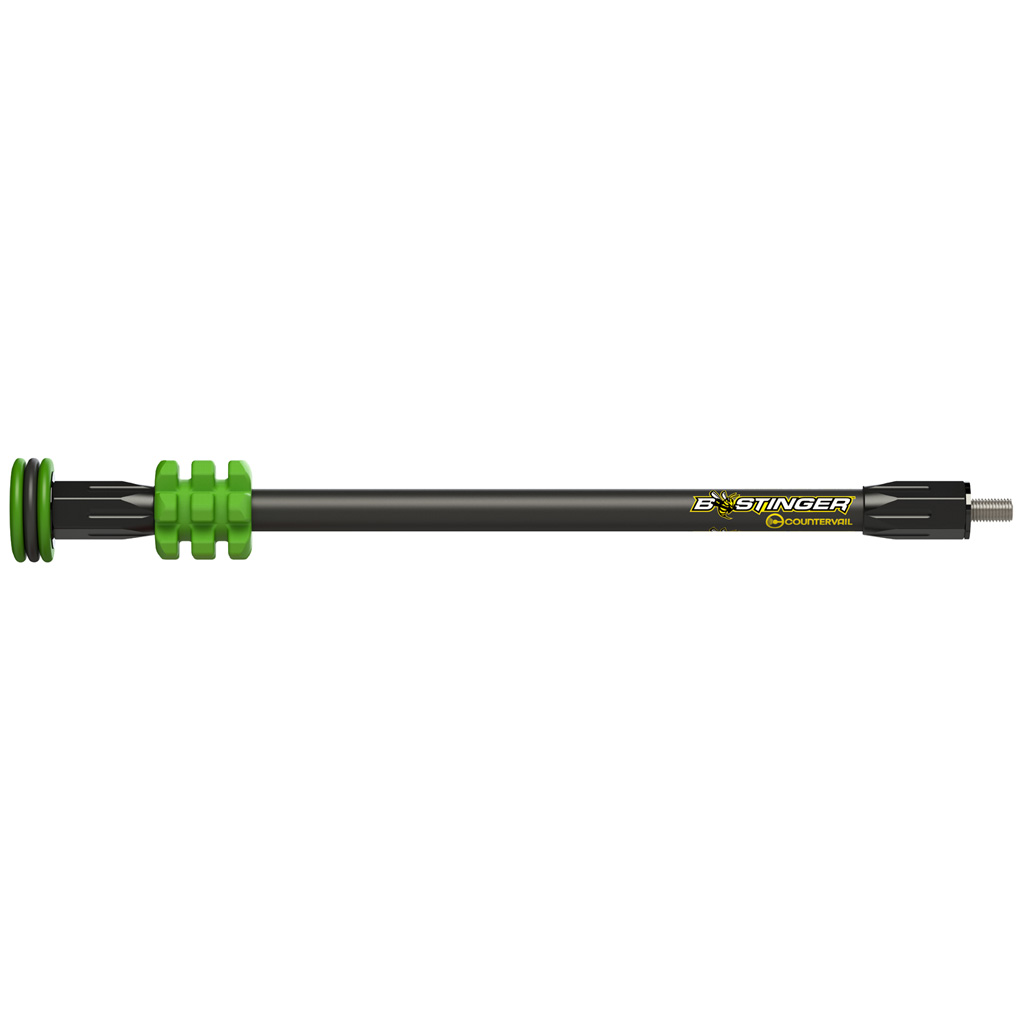 Stabilisateur D'arc Bee Stinger MicroHex 6 - Fini Gris, Pour