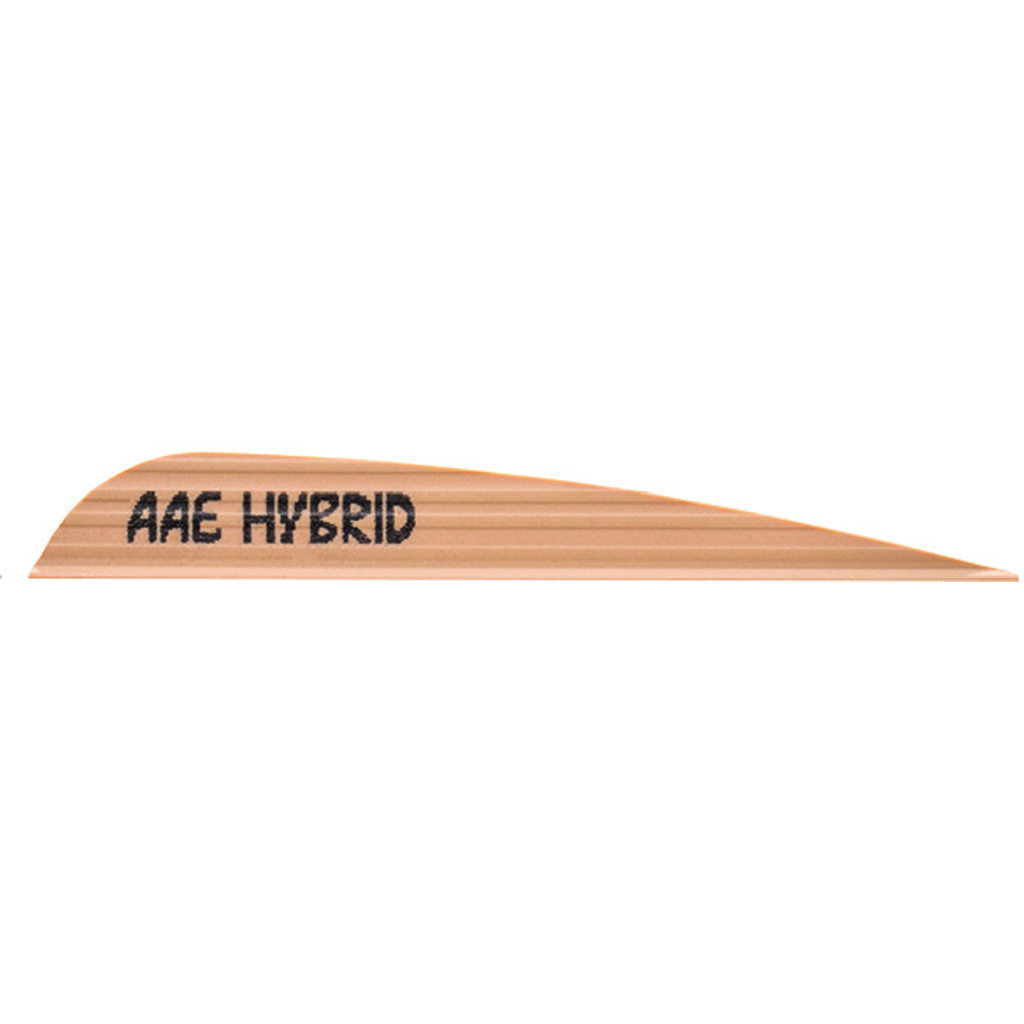 Arizona Archery Enterprises AAE Hybrid 16 Vanes Sand 1.7 in. - 100 Pack