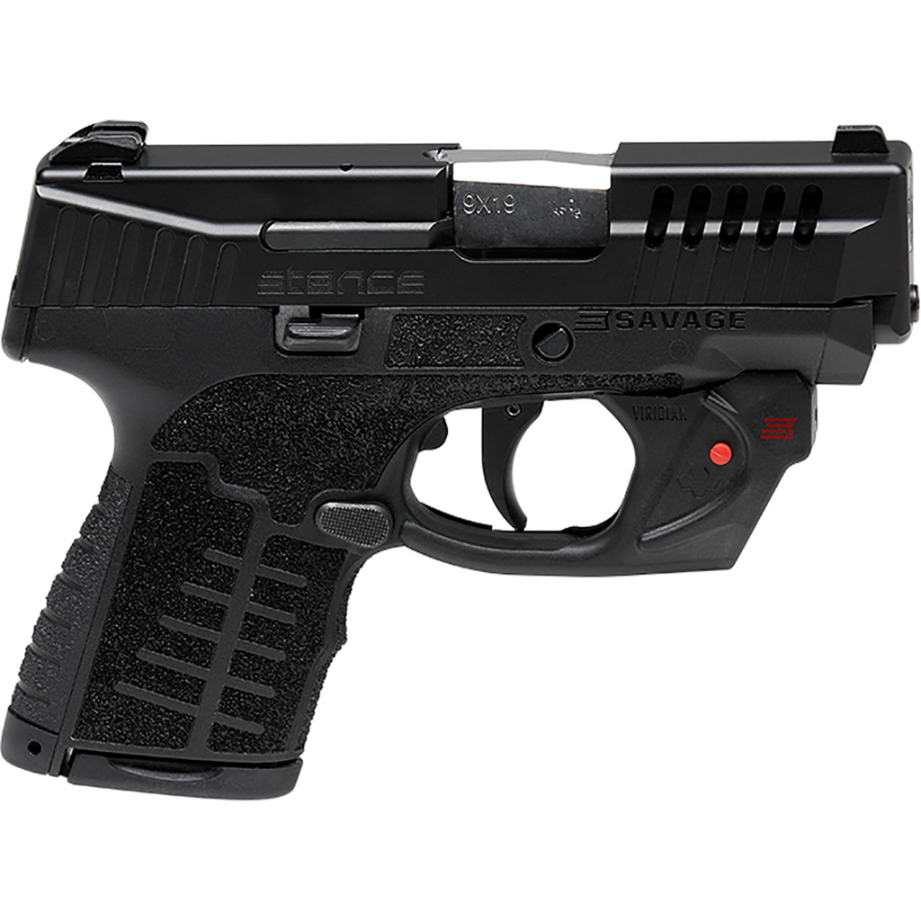 Savage Stance Mc9 Pistol 9mm 3.2 In. Black Lz 7+1/8+1 Rd.