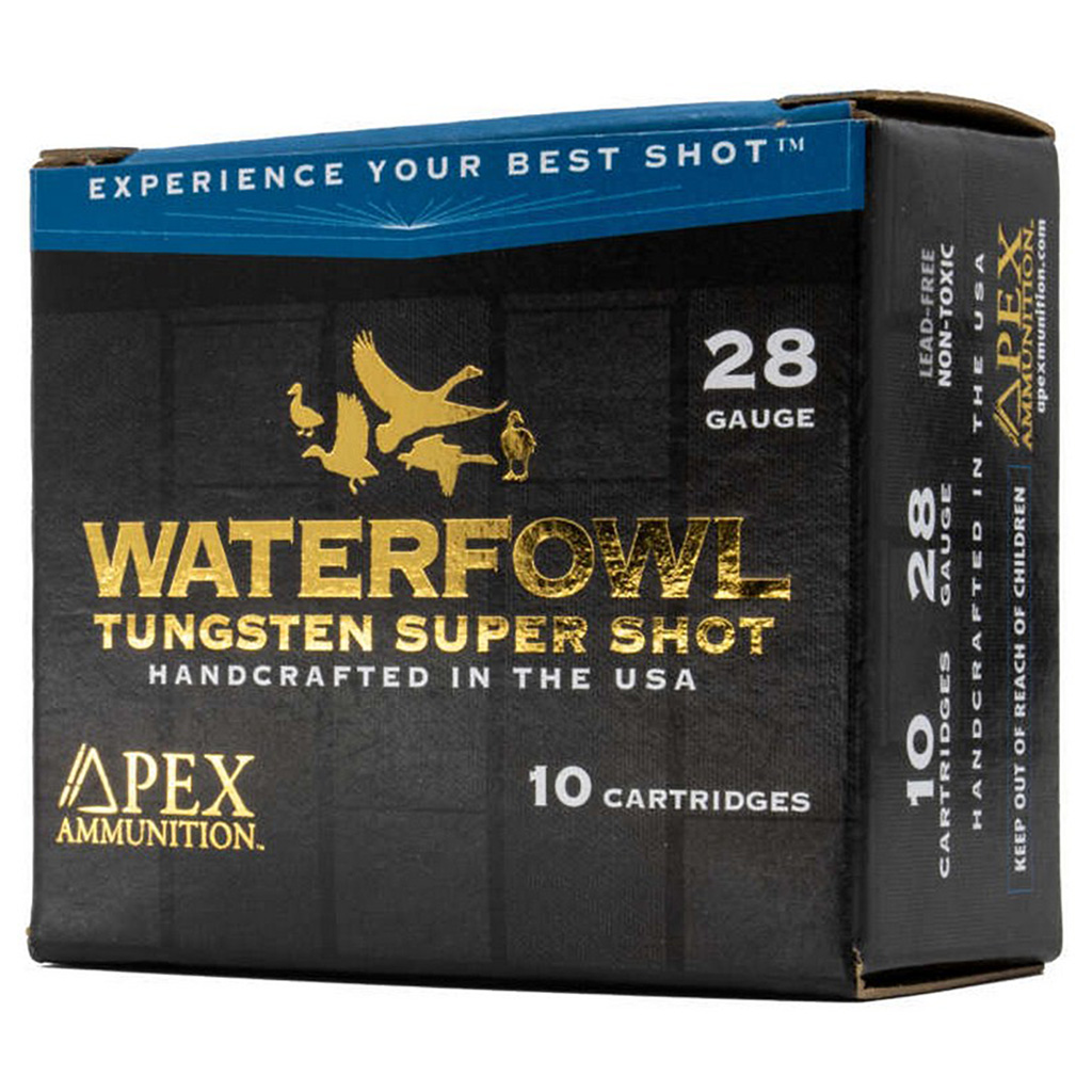 Apex Tss Z-series Waterfowl Shotgun Ammo 28 Ga. 2-3/4 In. 3/4oz #7.5 Shot 10 Rd