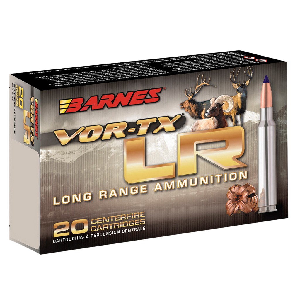716876131907 Barnes Vor-tx Long Range Rifle Ammo 300 Win. Mag. 190 Gra. Lrx Boat Tail 20 Rd.