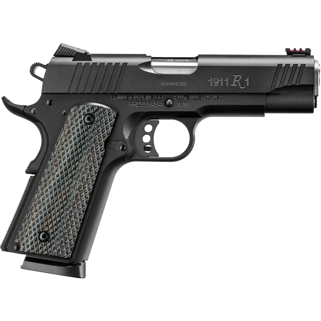 Remington 1911 R1 Ultralight Commander Pistol 45 Acp 4.25 In. Black 8+1