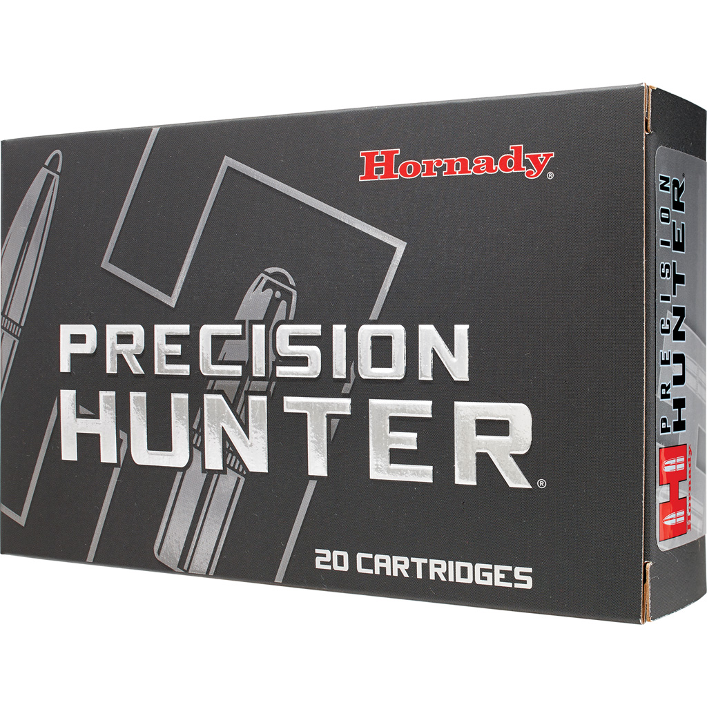 090255806366 Hornady Precision Hunter Rifle Ammo 7mm Rem. Mag. 162 Gr. Eld-x 20 Rd.