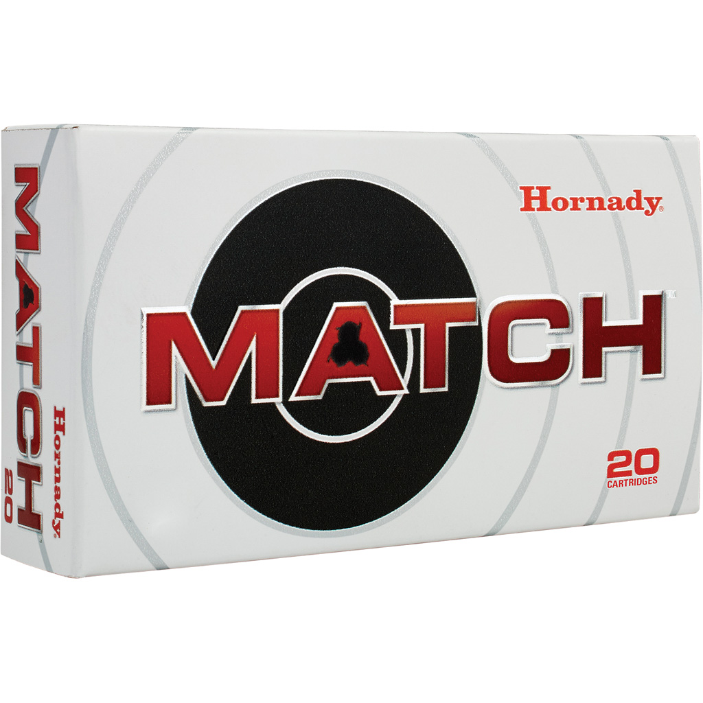 090255823004 Hornady Match Rifle Ammo 338 Lapua Mag. 285 Gr. Eld Match 20 Rd.