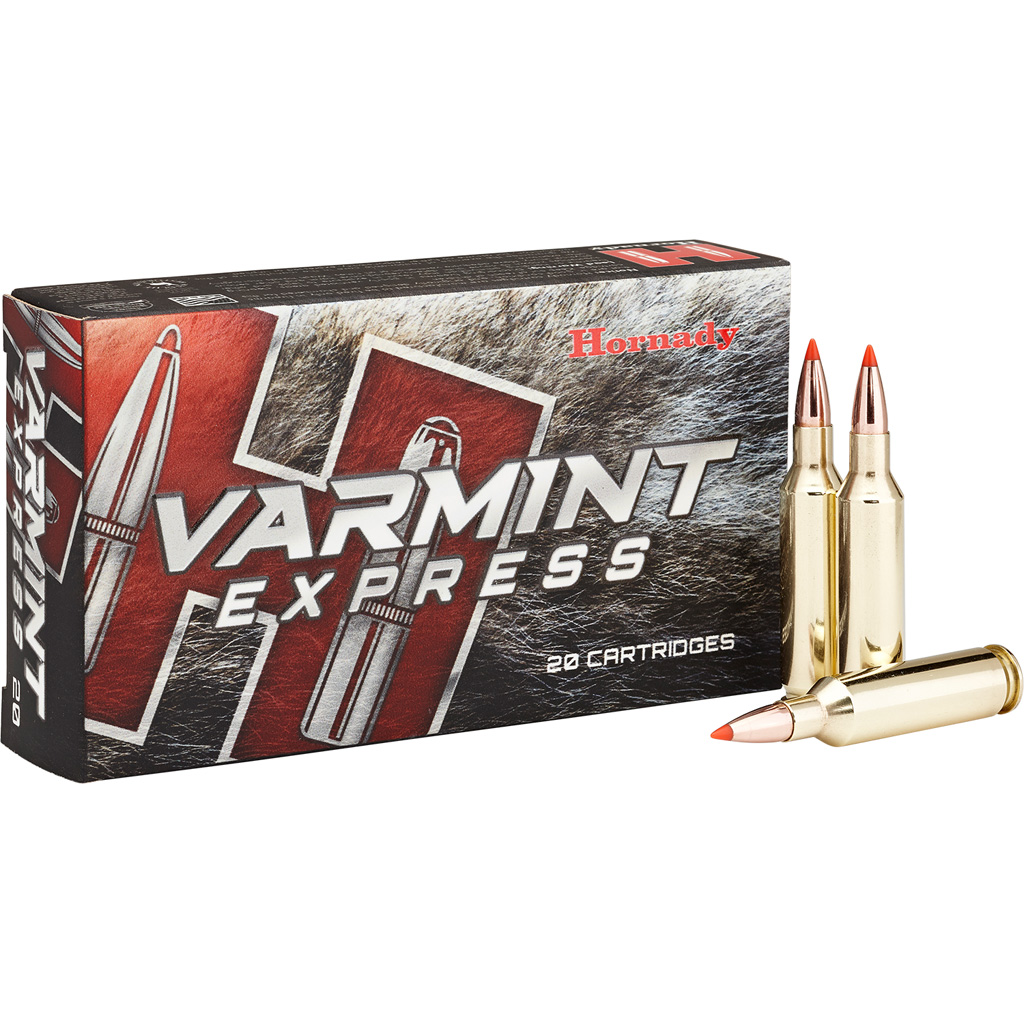 090255813937 Hornady Varmint Express Rifle Ammo 6mm Creedmoor 87 Gr. V-max 20 Rd.