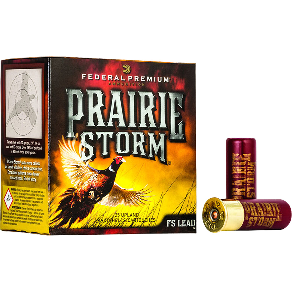 Federal Premium Prairie Storm Shotgun Ammo 16 Ga. 2.75 In. 1 1/4 Oz. 5 Shot 25 Rd.