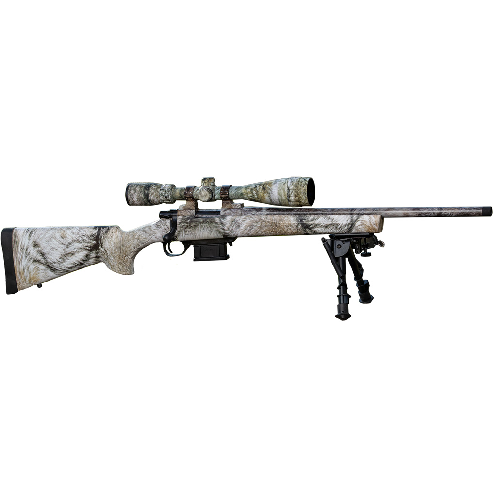 682146397529 Howa Mini Action Full Camo Gamepro Yote Rifle 7.62x39 20 In. Yote Rh Package