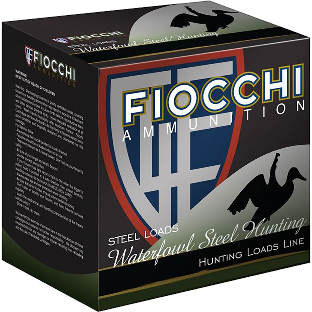 762344702452 Fiocchi Speed Steel Shotgun Loads 12 Ga. 3.5 In. 1 3/8 Oz. Bb Shot 25 Rd.
