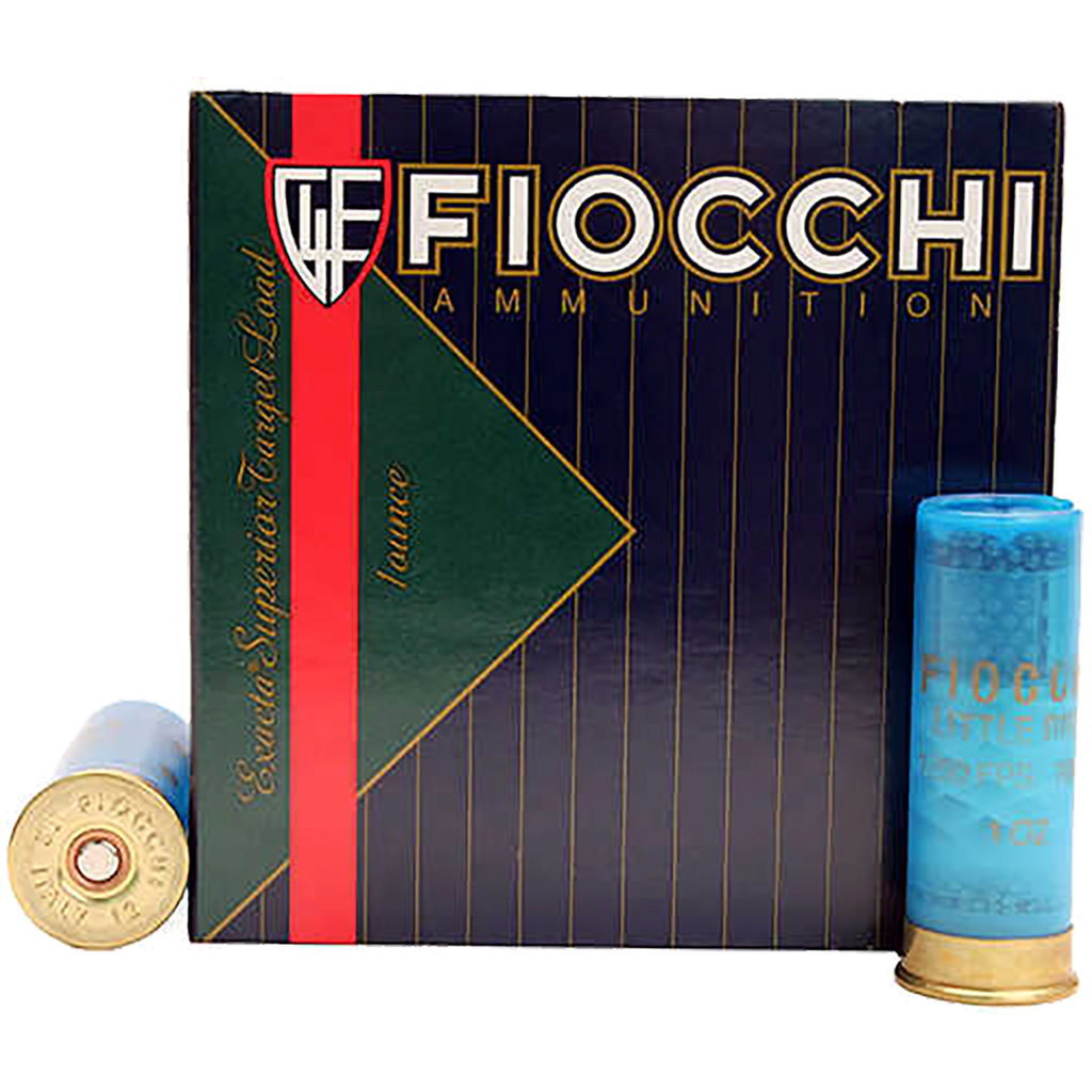 762344701134 Fiocchi Little Rino Shotgun Loads 12 Ga. 2.75 In. 1 Oz. 1250 Fps 8 Shot 25 Rd.