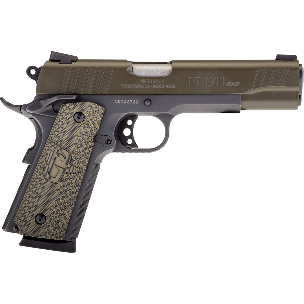 725327931836 Taurus 1911 Pistol 45 Acp 5 In. Cerakote Mil Spec Green 8 Rd.