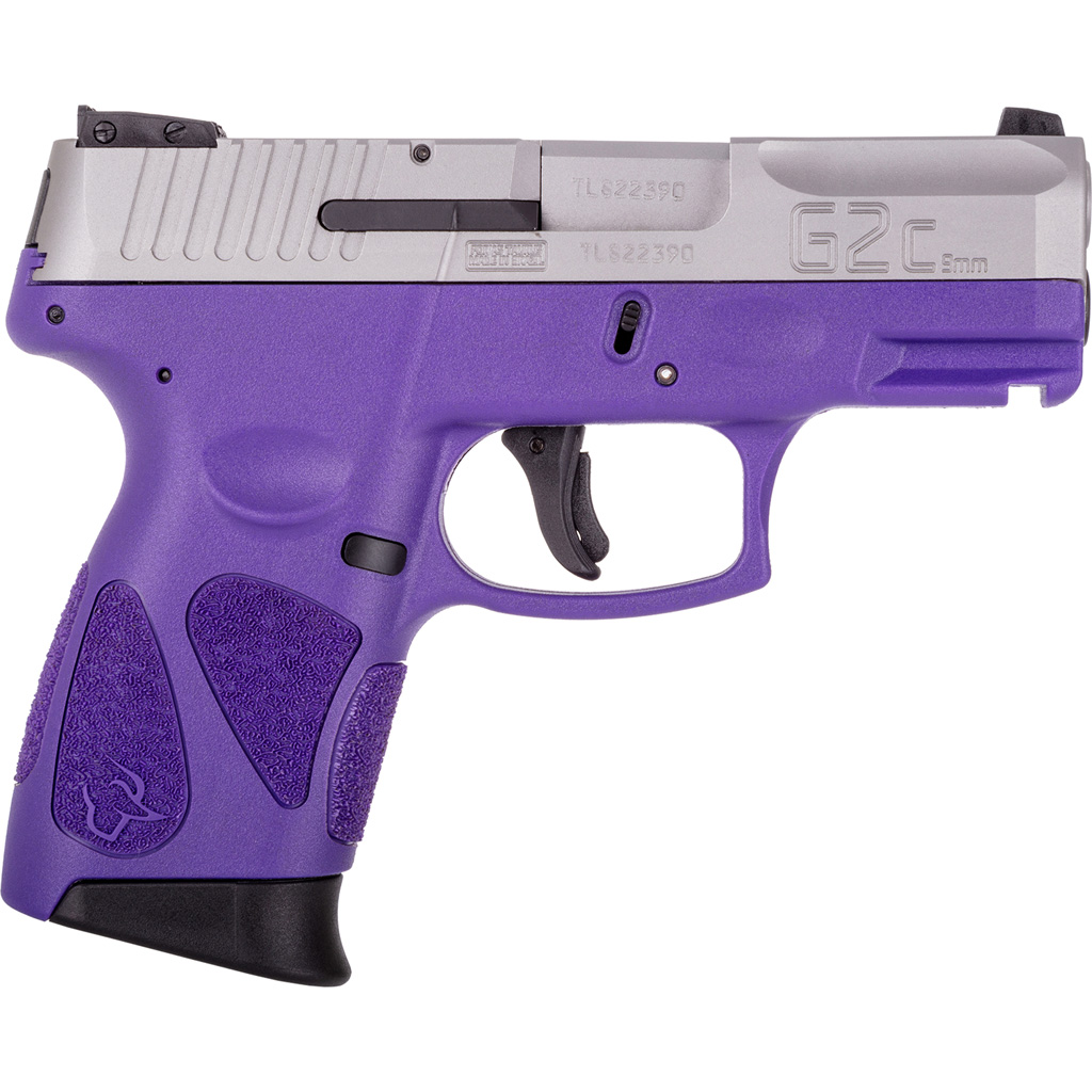 725327617747 Taurus G2c Pistol 9mm 3.2 In. Dark Purple Stainless 12 Rd.
