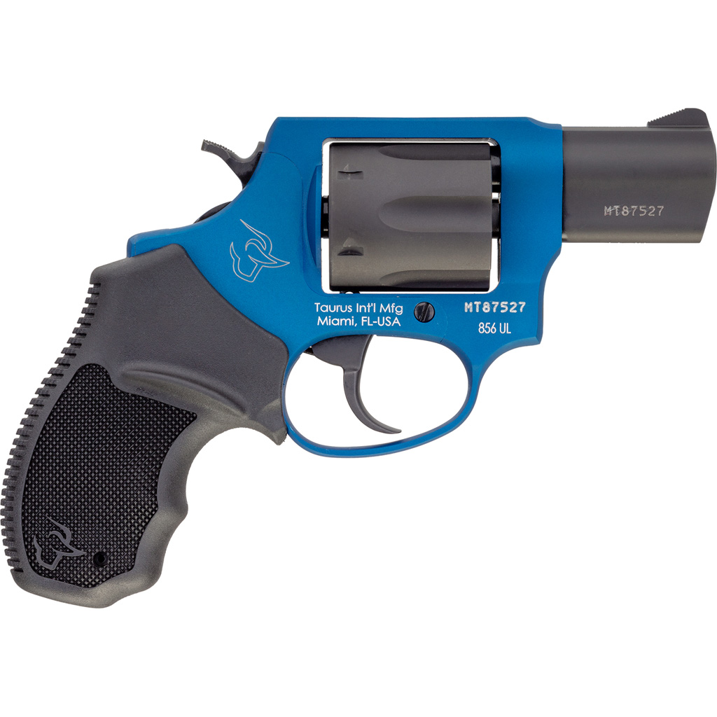 Taurus 856 Ultra Lite Revolver 38 Spl. 2 In. Cobalt Blue Black 6 Rd.
