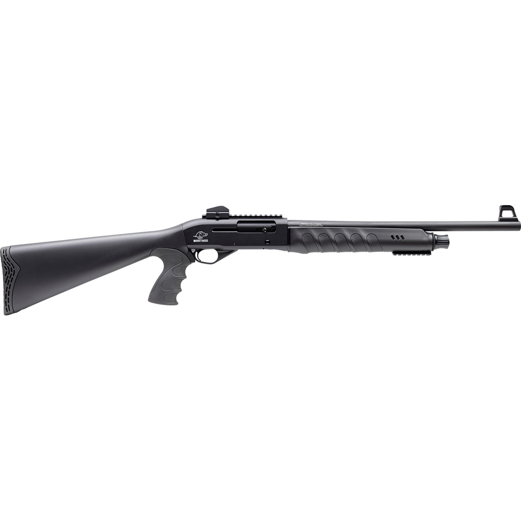 682146282641 Citadel Bosshog Shotgun 12 Ga. 20 In. Black Pistol Grip Tac-sights