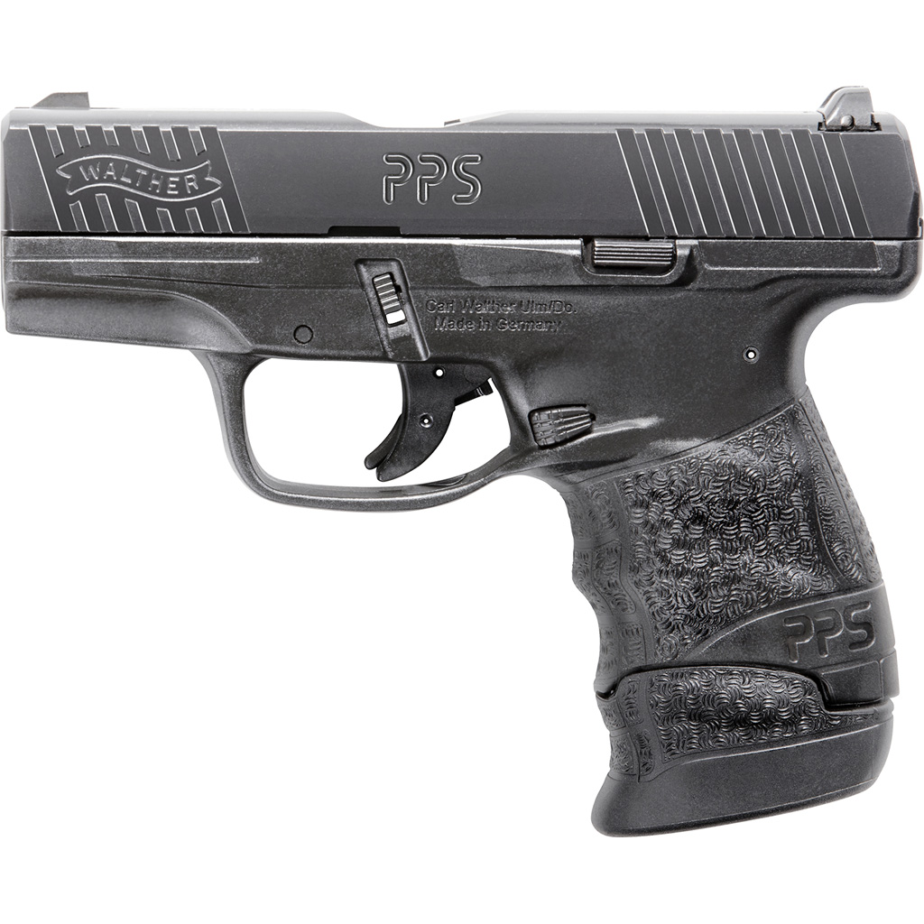 Walther Pps M2 Le Pistol 9mm 3.2 In Black 6 Rd & 7 8rd Ps Night Sights