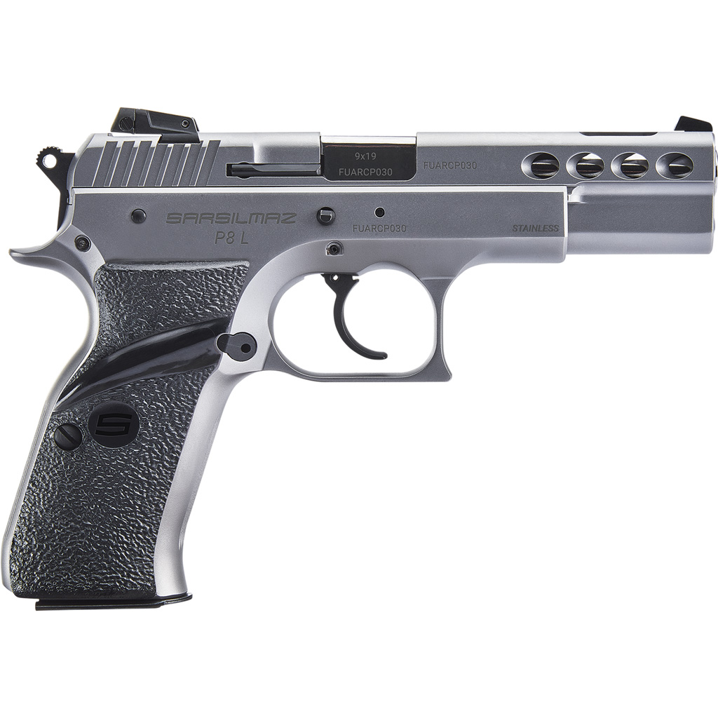 Sar Usa P8l Pistol 9mm 4.6 In. Stainless 17 Rd.