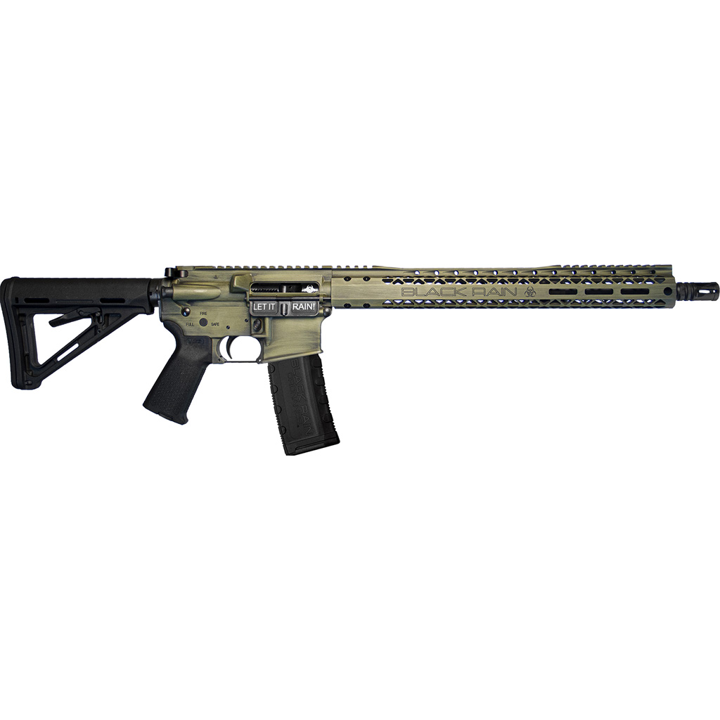 Black Rain Ordnance Fission Rifle 5.56 Nato 16 In. Bazooka Green Battleworn