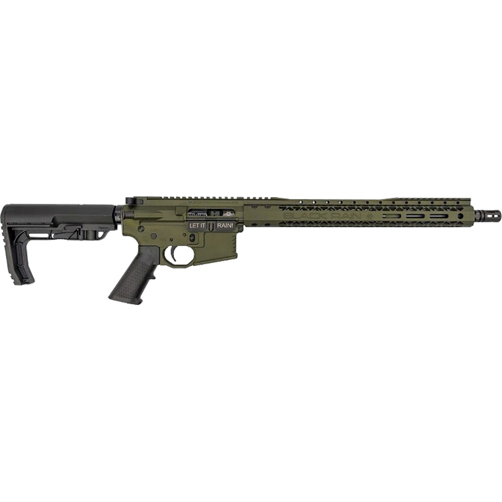 Black Rain Ordnance Billet Rifle 5.56 16 In. Od Green