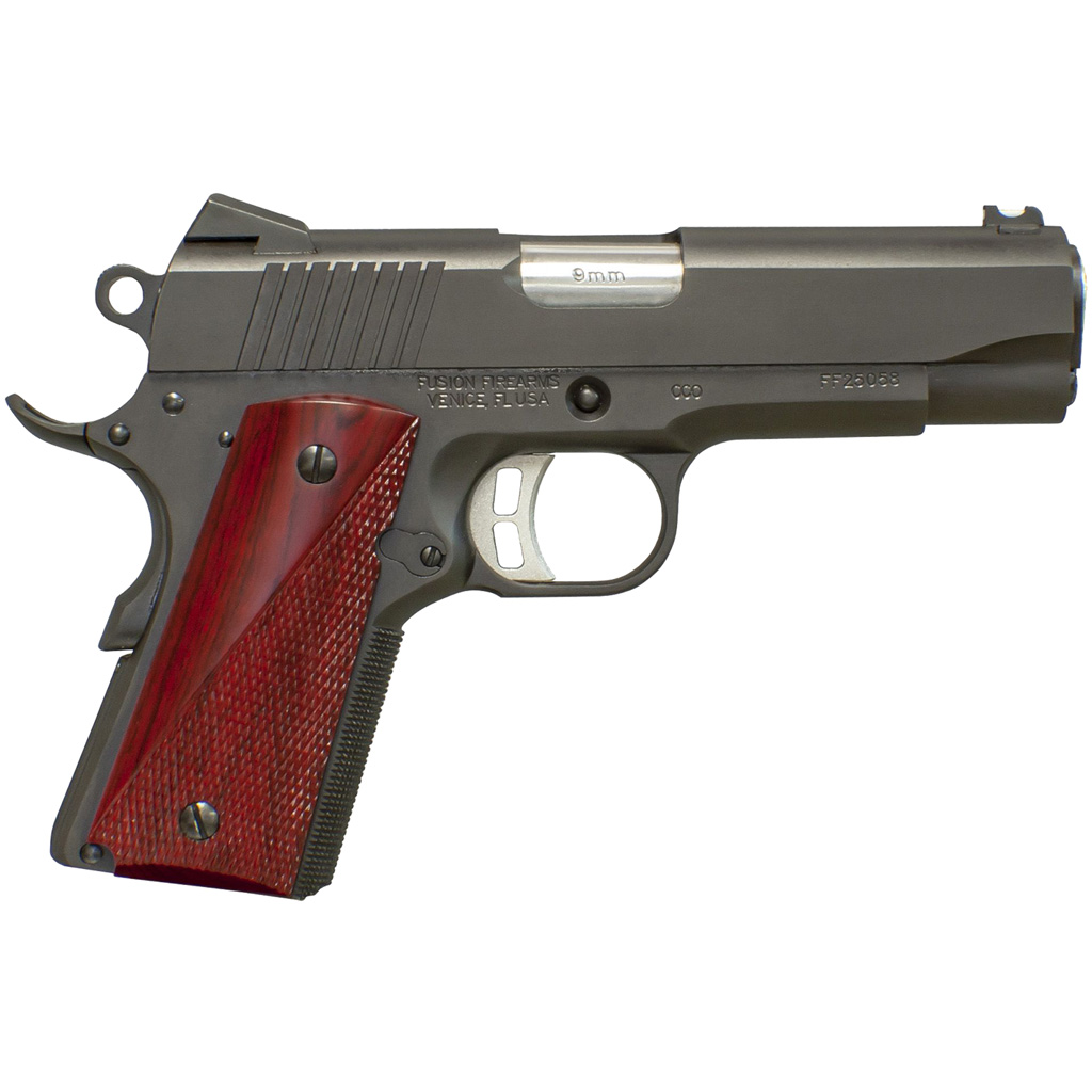 Fusion 1911 Cco Officers/commanders Carry Pistol 9mm 4.25 In. Black