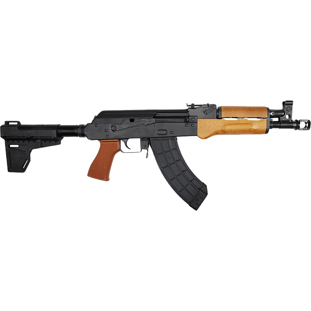 Century Vska/draco Pistol 7.62x39 10.5 In. Wood W/ Shockwave Blade 30 Rd.