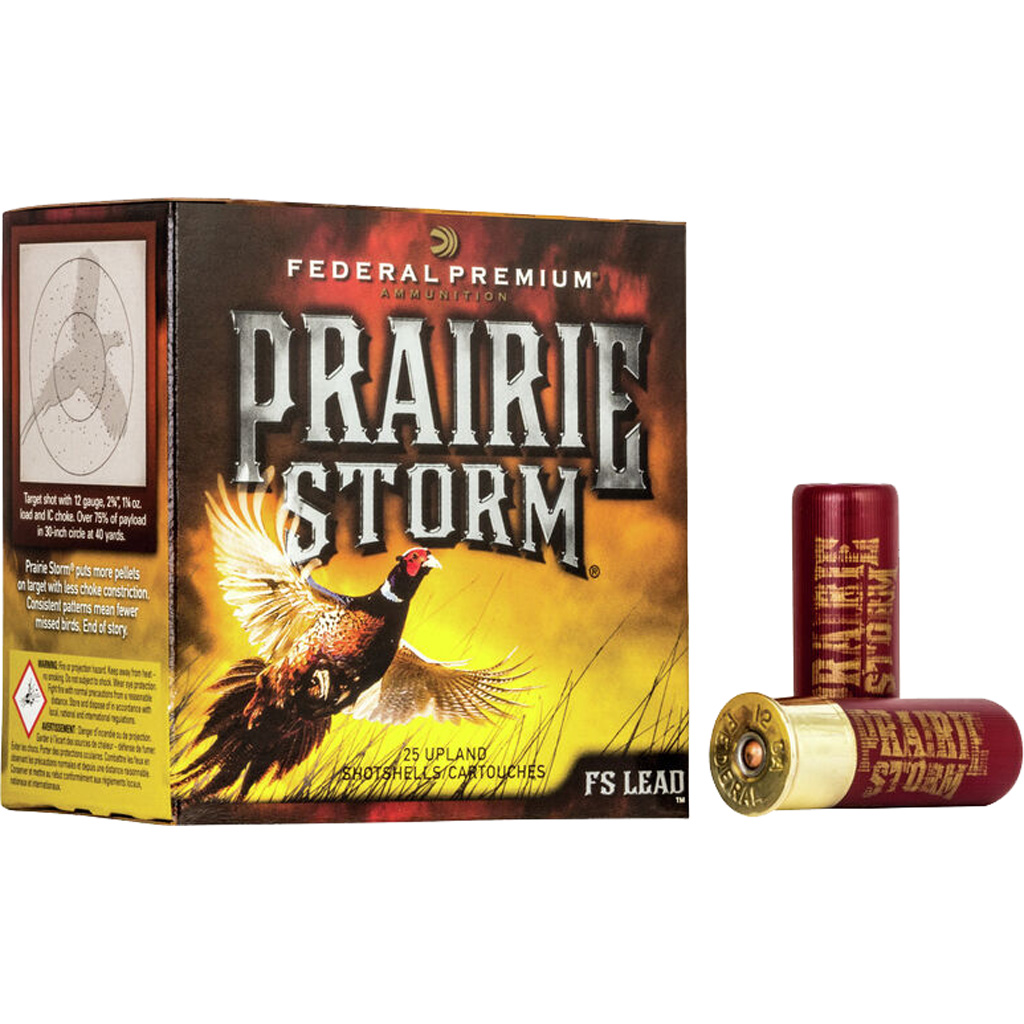 Federal Premium Upland Wing-shok Ammo 12 Ga. 2.75 In. 1 1/4 Oz. 6 Shot 25 Rd.