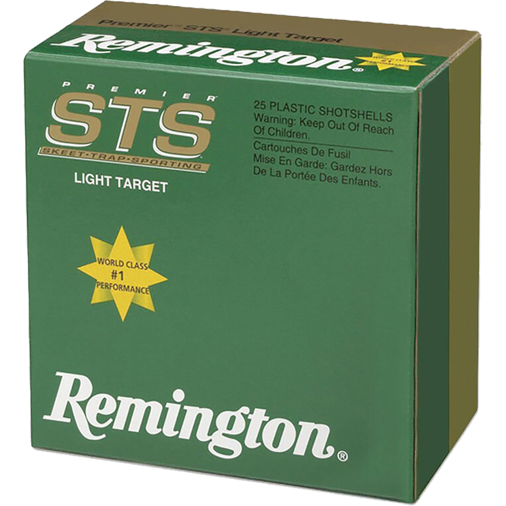 047700300603 Remington Premier Sts Sporting Clays Target Load 20 Ga. 2.75 In. 2 1/2 Dr. 7/8 Oz. 8 Shot 25 Rd.