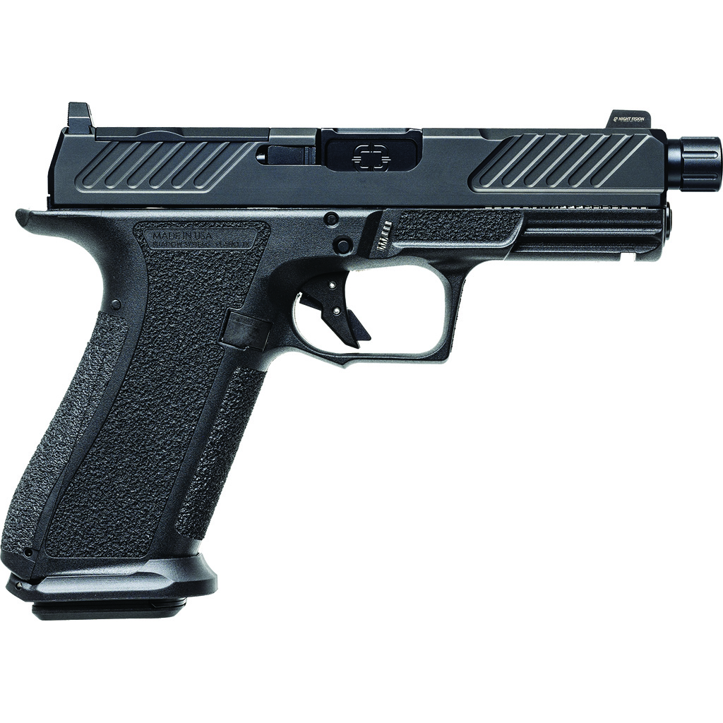 Shadow Systems Xr920 Combat Slide Optic Pistol 9mm Black Frame 5.5 In. Threaded Barrel Black 17rd