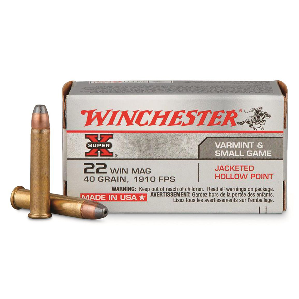 020892104785 Winchester Silvertip Rimfire Ammo 22 Win. Mag. 40 Gr. Jhp 50 Rd.