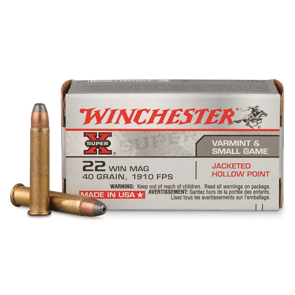 Winchester Silvertip Rimfire Ammo 22 Win. mag 40 Gr. Jhp 50 Rd.-img-0