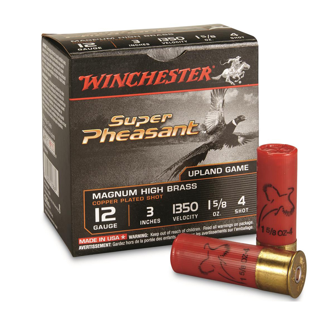 020892018884 Winchester Super Pheasant Shotgun Load 12 Ga. 3 In. 1 5/8 Oz. Magnum Hb 5 Shot 25 Rd.
