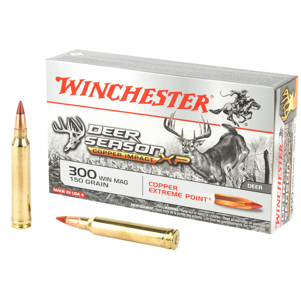 020892231337 Winchester Copper Impact Rifle Ammo 300 Win. Mag. 180 Gr. Copper Impact Lf 20 Rd.
