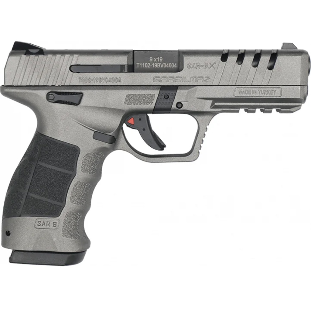 858763007732 Sar Usa Sar9 Pistol 9mm 4.4 In. Platinum 17 Rd.