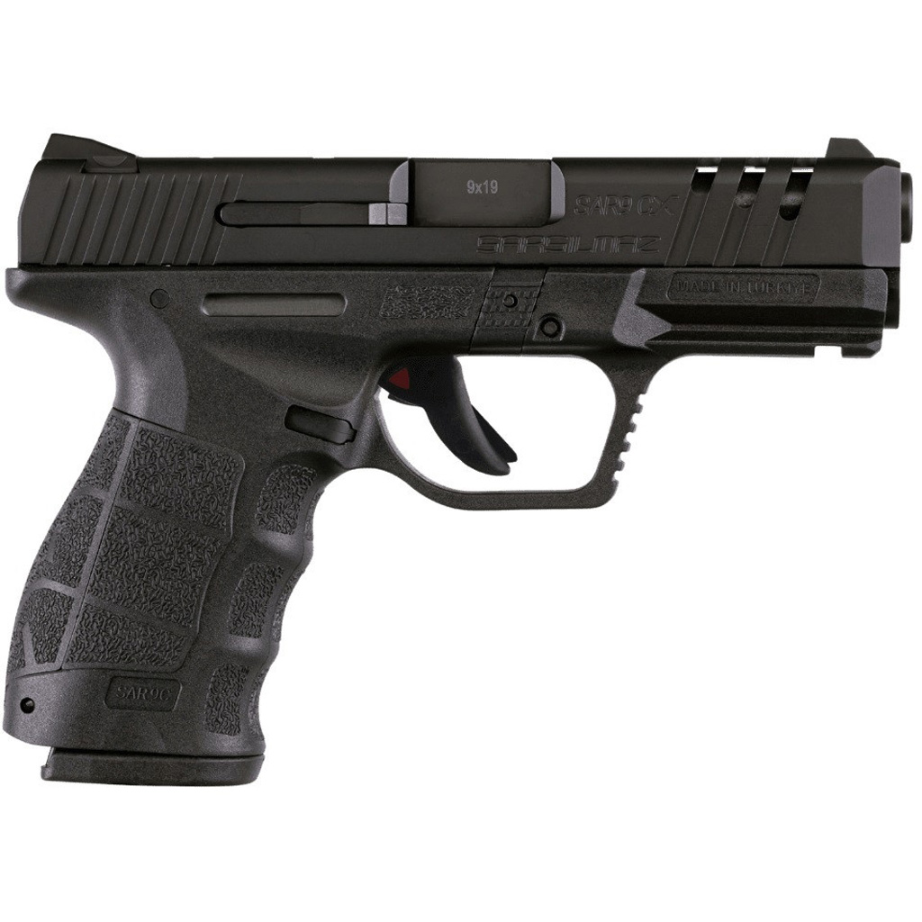 810075871036 Sar Usa Sar9x Compact Pistol 9mm Black 15 Rd.