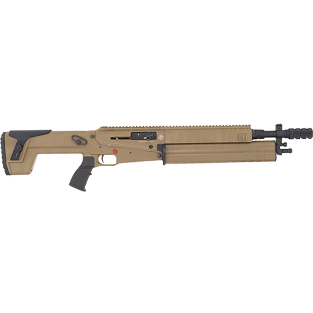 Garaysar Tr19s Semi-auto Shotgun 12 Ga. 20 In. Desert Tan 4/16 Rd.