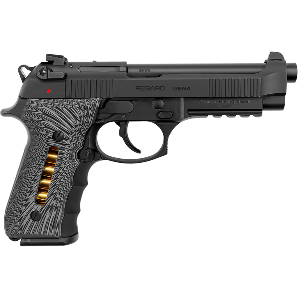 741566904080 Eaa Girsan Regard Mc Gen 4 Pistol 9mm 4.9 In. Black 18+1 Rd.