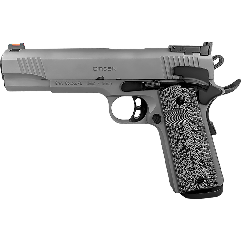 Eaa Girsan Mc1911 Match Noel Pistol 45 Acp 5 In. Stainless 8+1 Rd.