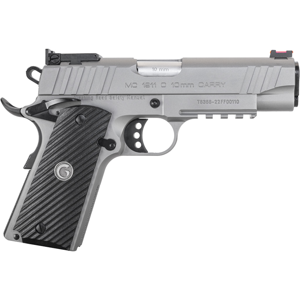 Eaa Girsan Mc1911 Commander Carry Pistol 10mm 4.4 In. Stainless 9+1 Rd.